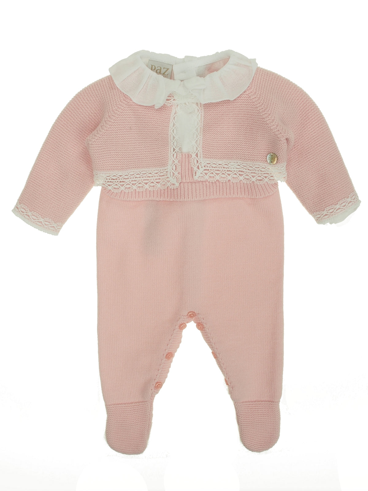 Conjunto Rosa para Bebé Menina - Paz Rodriguez