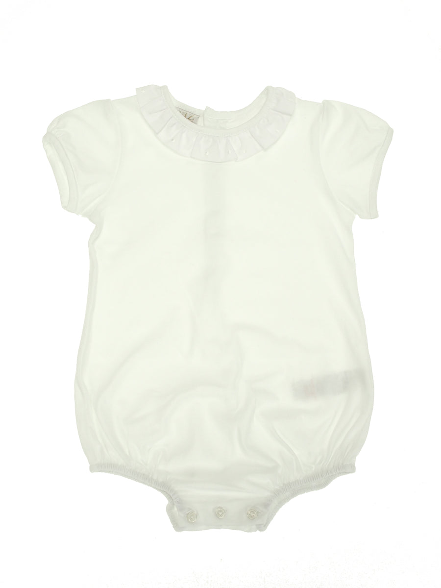 Body Branco para Bebé Menina - Paz Rodriguez