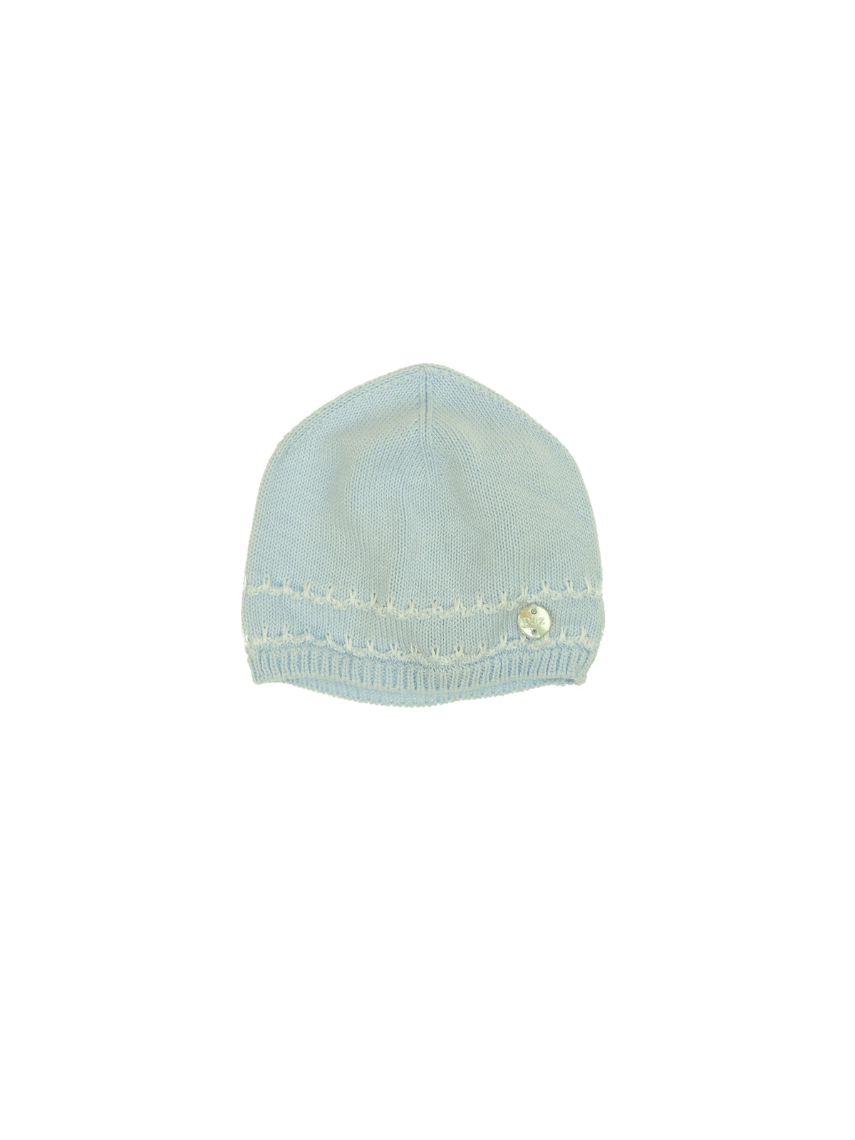 Gorro Celeste para Bebé Menino - Paz Rodriguez