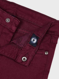 Calça 5b slim fit basica Bordeaux   (Bordeaux)  para Menino - Mayoral