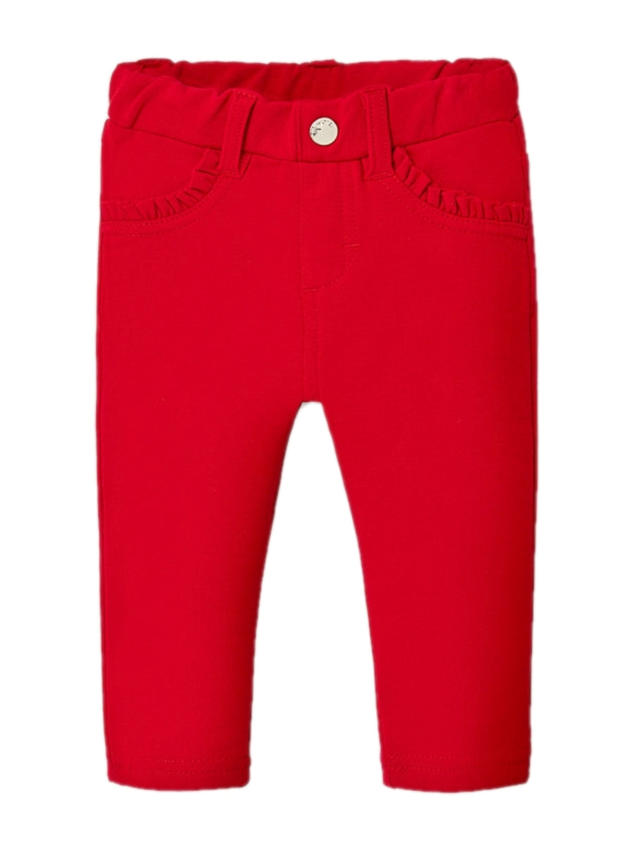 Calça felpa básica Vermelho   (Vermelho)  para Bebé Menina - Mayoral
