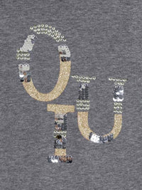 Camiseta básica Aço vig.   (Cinza)  para Menina - Mayoral