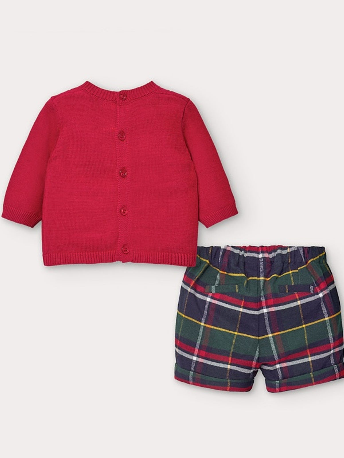 Conj. calça jersey leotardo Vermelho   (Vermelho)  para Bebé Menino - Mayoral
