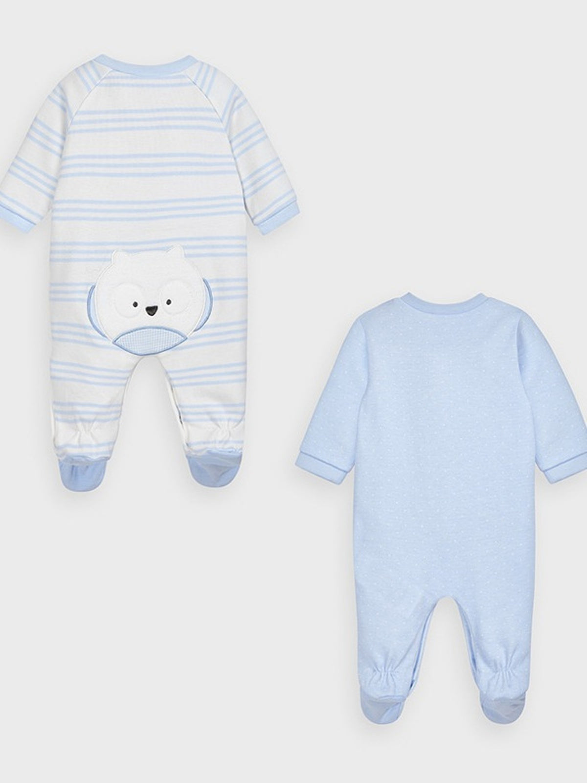 Set 2 pijamas e babetes Azul céu   (Azul)  para Bebé Menino - Mayoral