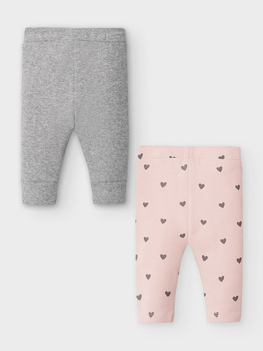 Pack Leggings x2 Chumbo vig (Cinza)  para Bebé Menina - Mayoral