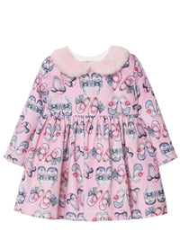 Vestido sapatos Rosa       (Rosa)  para Bebé Menina - Mayoral