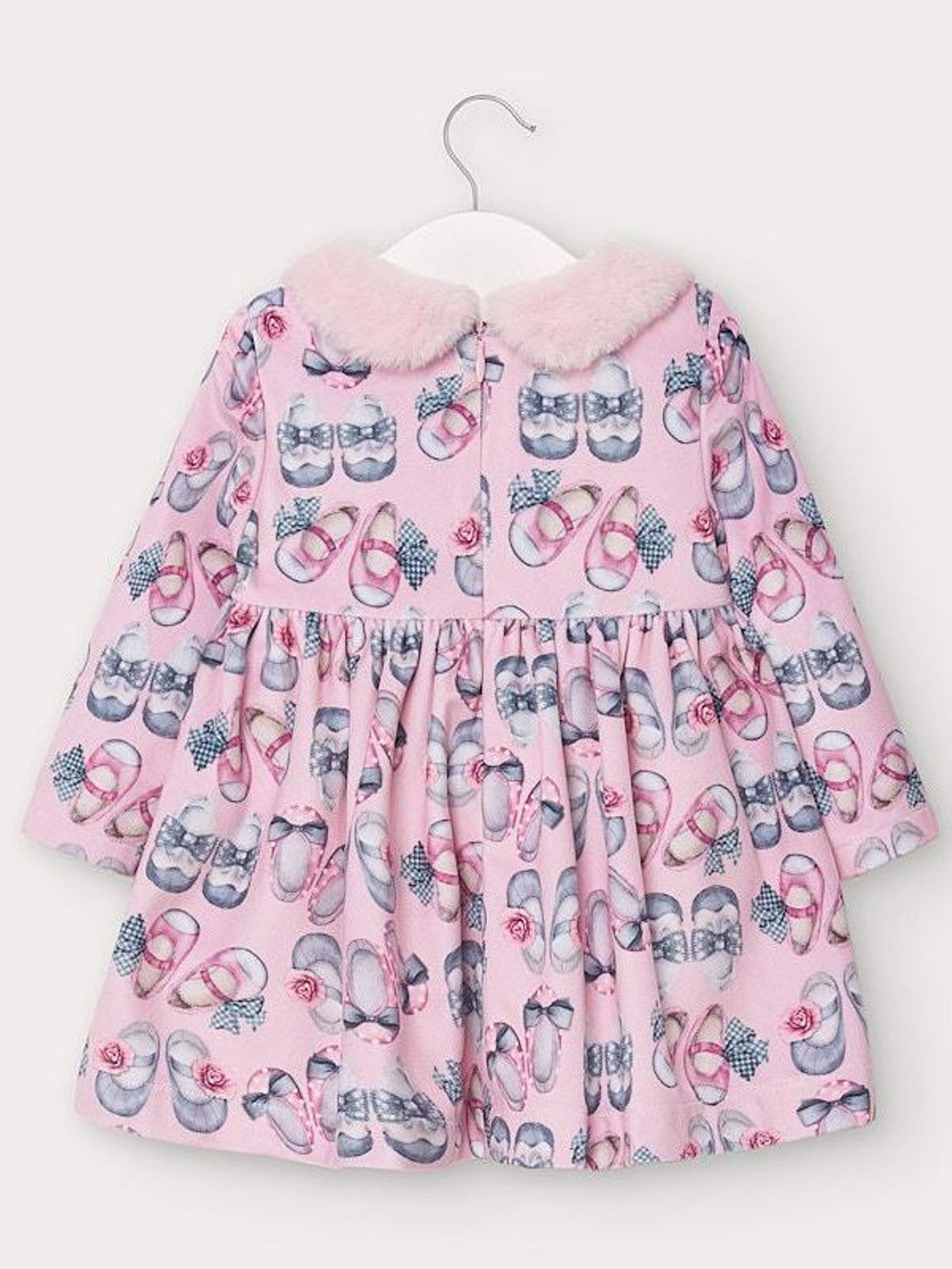 Vestido sapatos Rosa       (Rosa)  para Bebé Menina - Mayoral