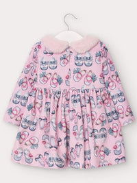 Vestido sapatos Rosa       (Rosa)  para Bebé Menina - Mayoral