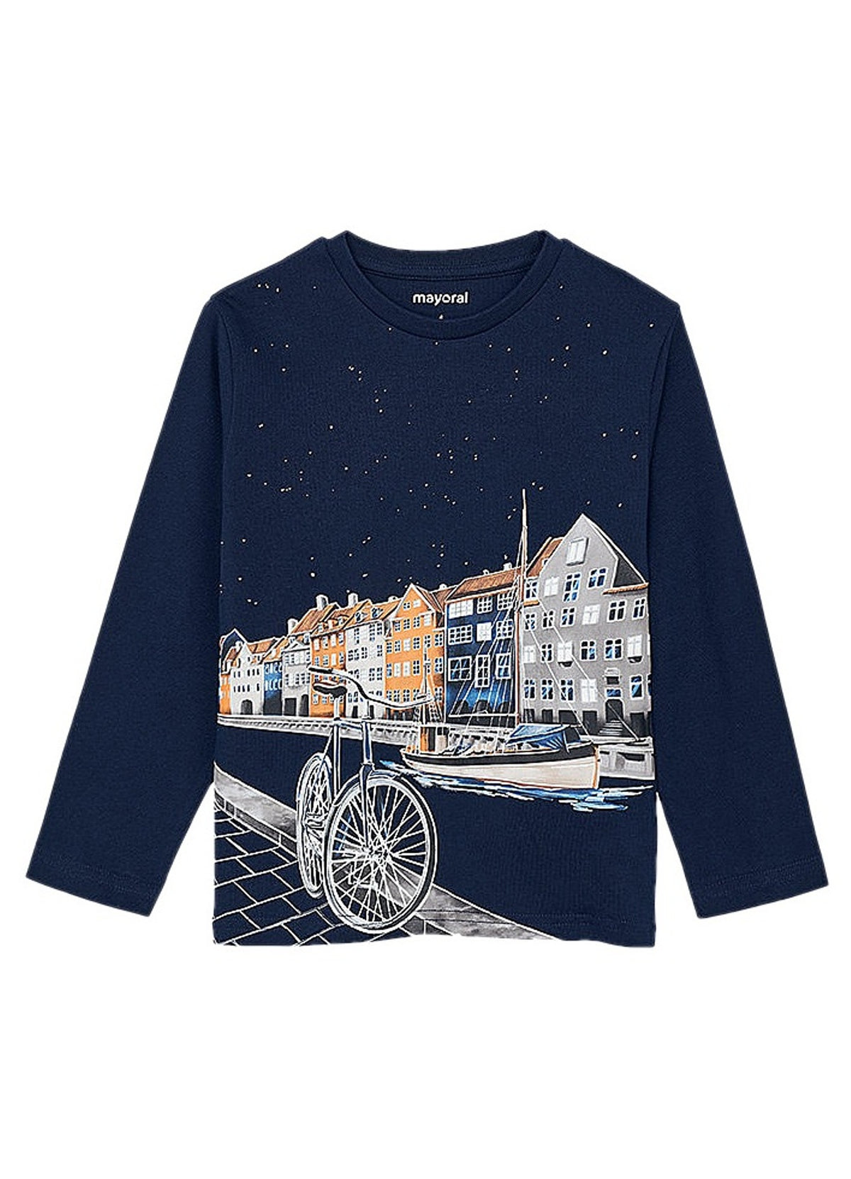 Camisola "glow in the dark" Mar        (Marinho)  para Menino - Mayoral