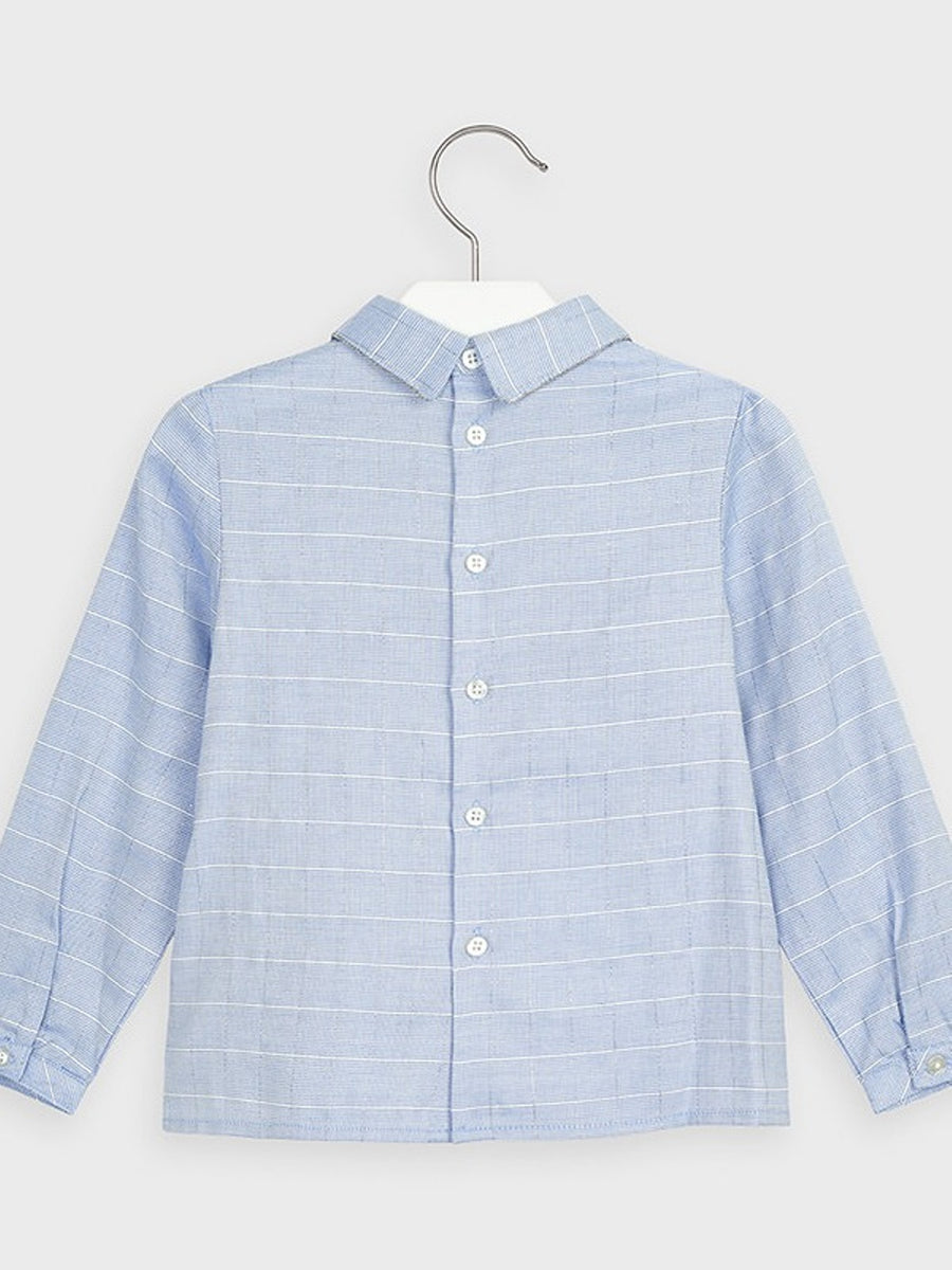 Blusa gola laço Azul       (Marinho)  para Menina - Mayoral