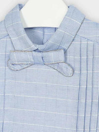 Blusa gola laço Azul       (Marinho)  para Menina - Mayoral