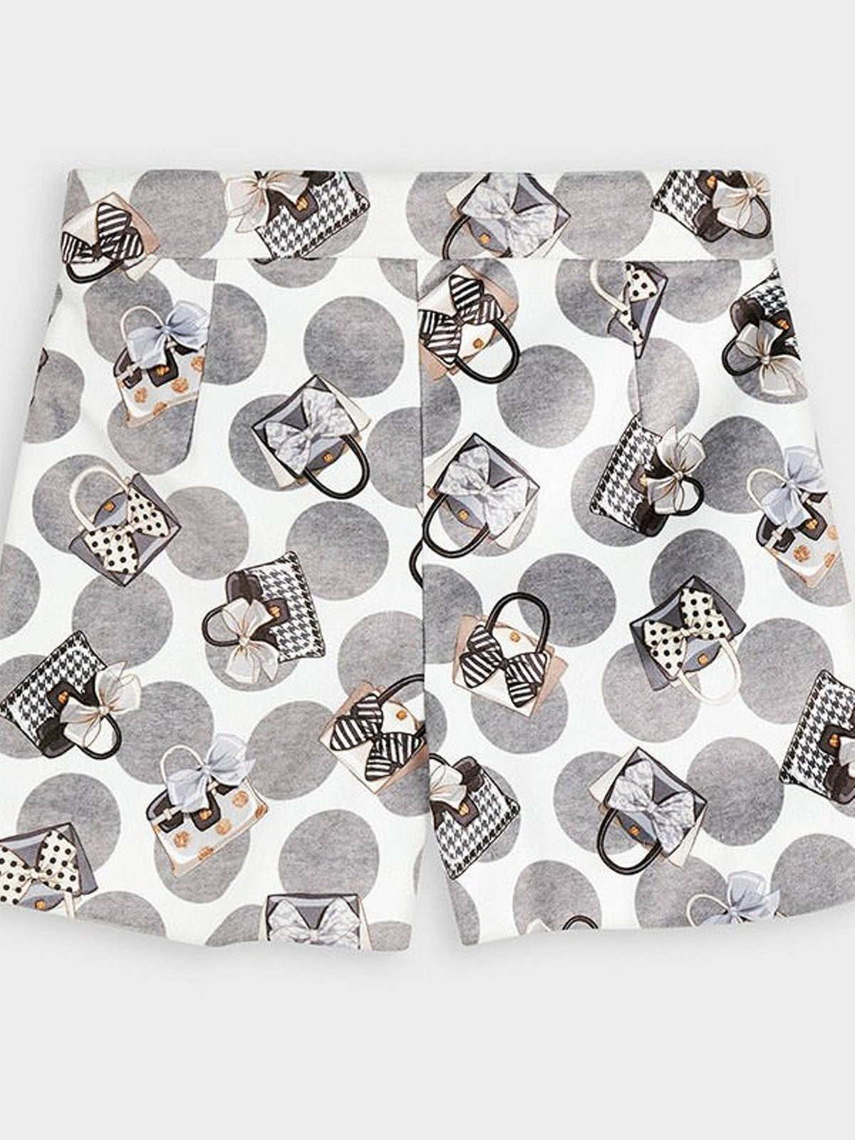 Bermuda veludo bolsos Aço        (Cinza)  para Menina - Mayoral