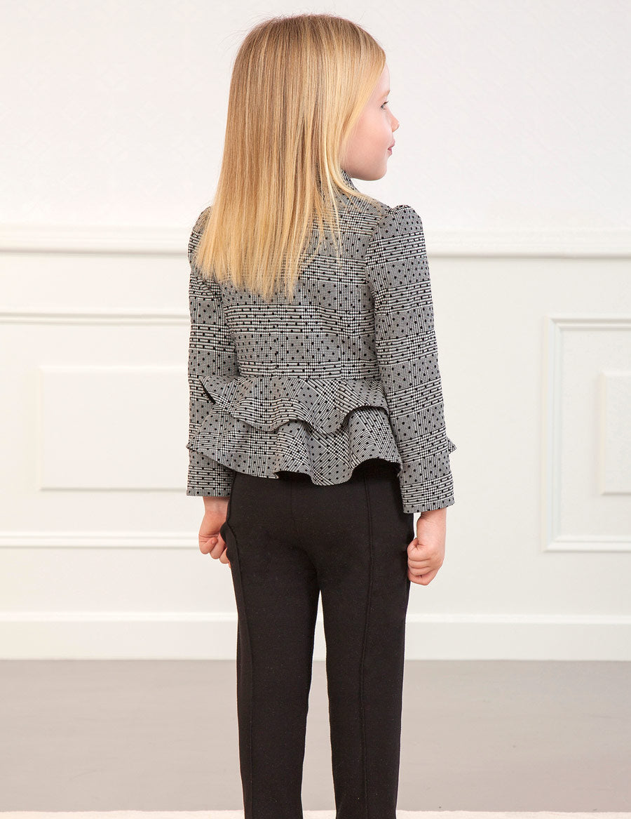 Calça milano Preto      (Preto)  para Menina - Abel & Lula