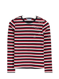 Camisola riscas Carmin     (Vermelho)  para Menina - Mayoral