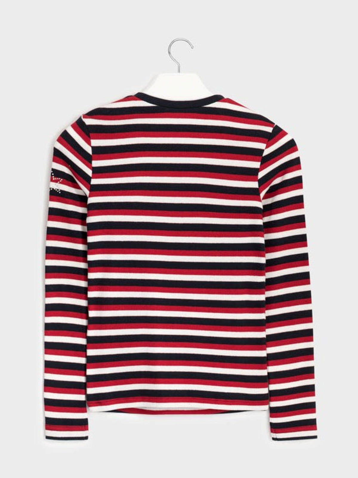 Camisola riscas Carmin     (Vermelho)  para Menina - Mayoral