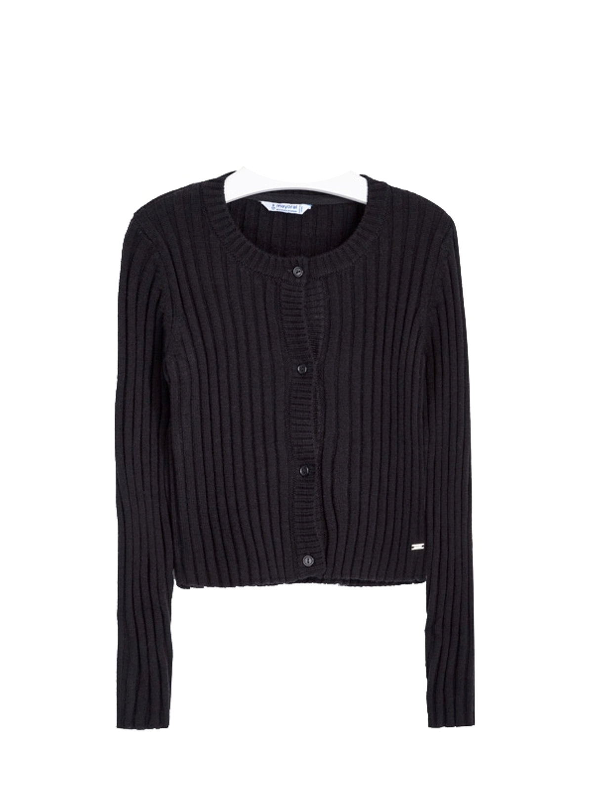 Casaco tricot Preto      (Preto)  para Menina - Mayoral