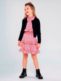 Casaco tricot Preto      (Preto)  para Menina - Mayoral