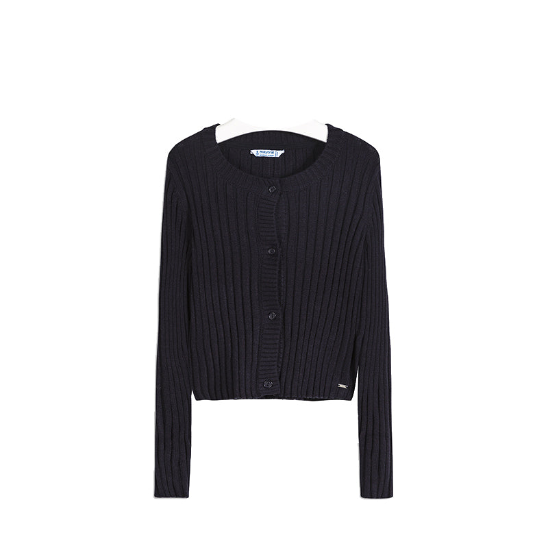 Casaco tricot Marinho    (Marinho)  para Menina - Mayoral