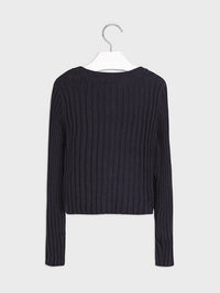 Casaco tricot Marinho    (Marinho)  para Menina - Mayoral