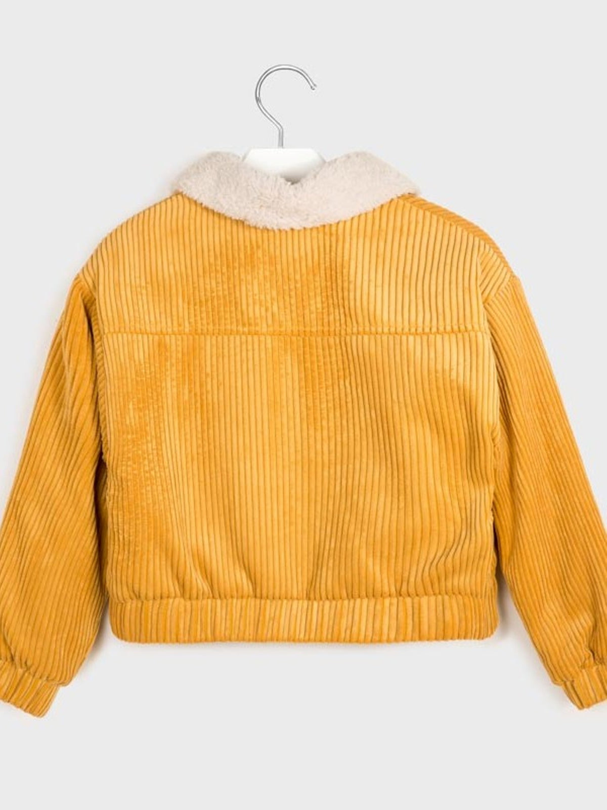Blusão bombazina borreguito Mostarda   (Amarelo Ocre)  para Menina - Mayoral