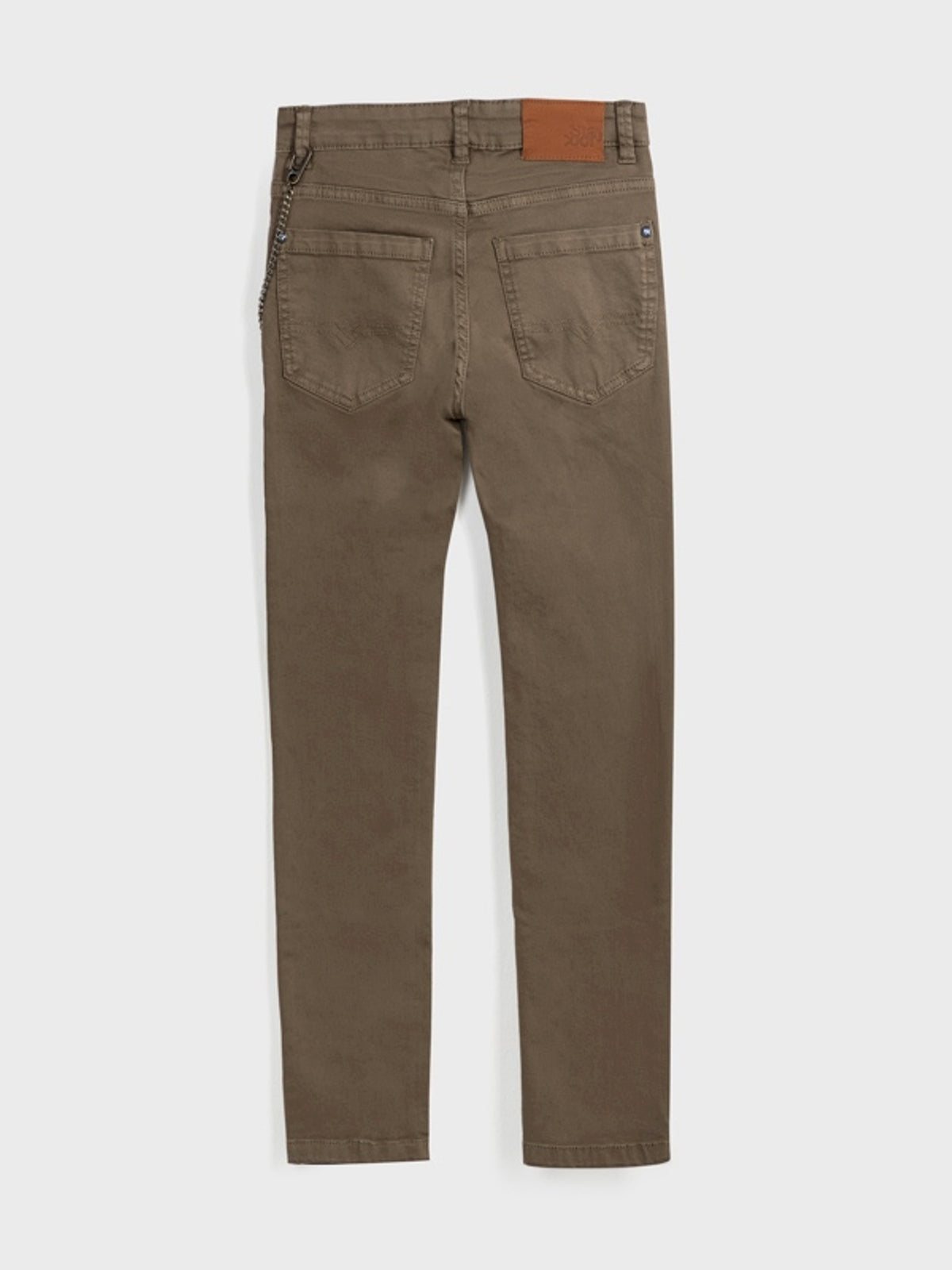 Calça denim cor skinny Trufa      (Castanho Escuro)  para Menino - Mayoral