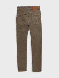 Calça denim cor skinny Trufa      (Castanho Escuro)  para Menino - Mayoral