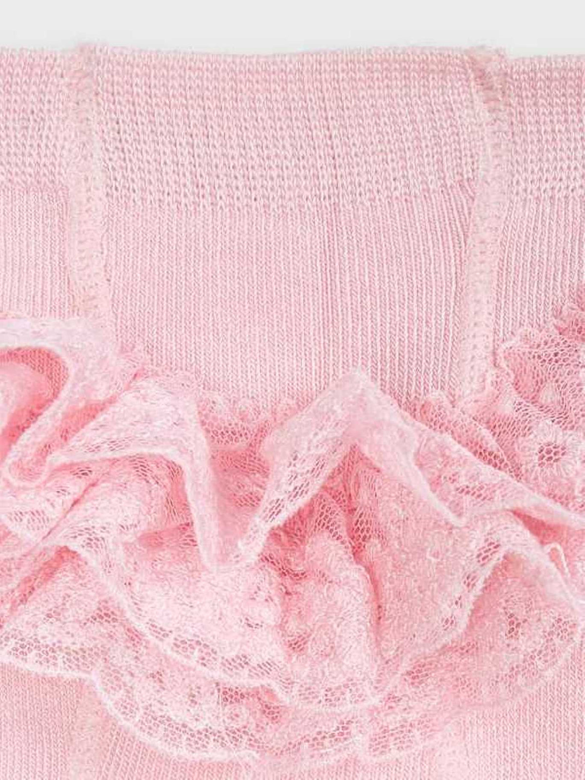 Meia calça Rosa baby  (Rosa Bébé)  para Bebé Menina - Mayoral