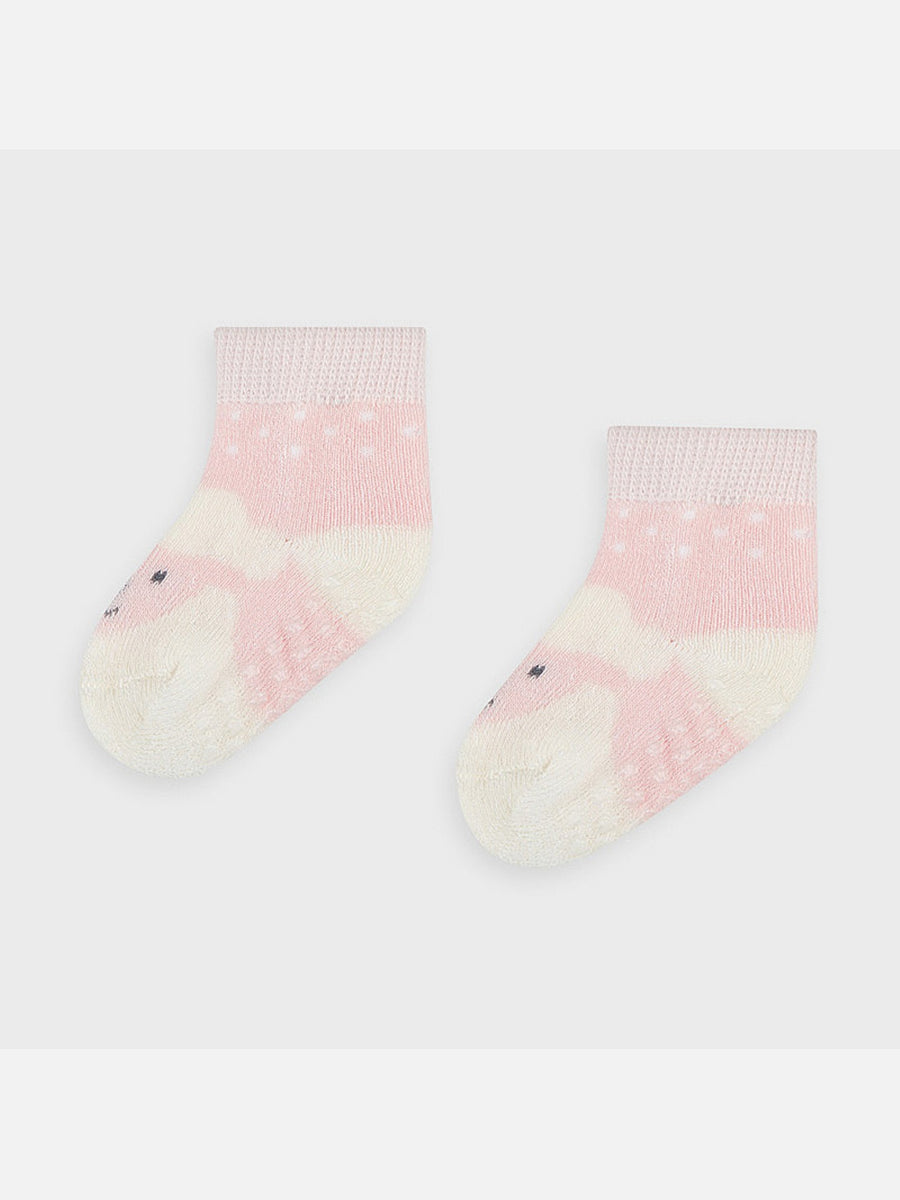 Meias antiderrapantes Rosa baby  (Rosa Bébé)  para Bebé Menina - Mayoral
