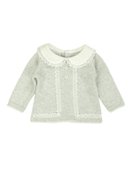 Conjunto Cinza para Bebé Menina - Paz Rodriguez