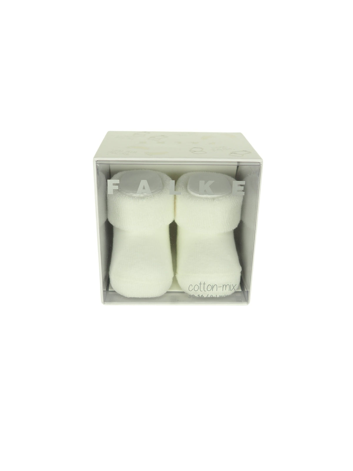Patucos Branco para Bebé Menino - Falke