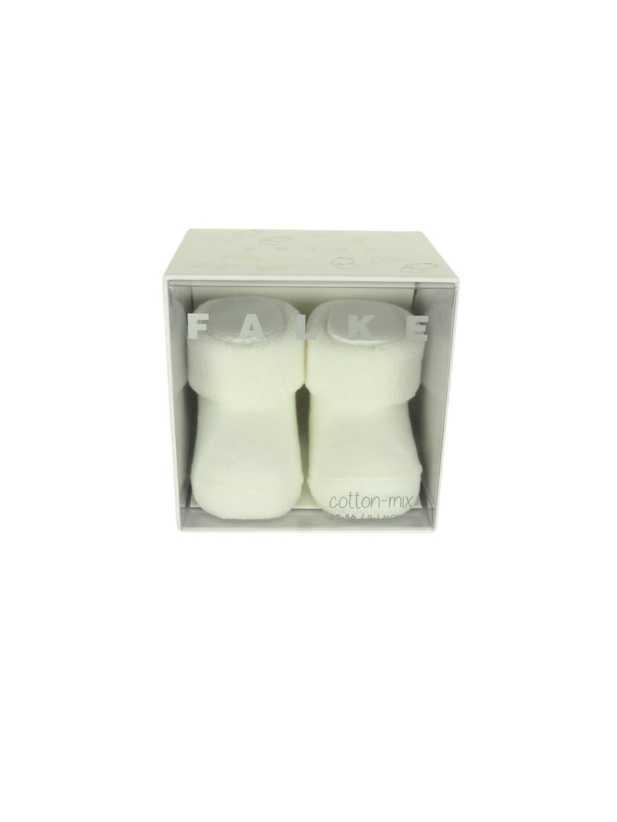 Patucos Branco para Bebé Menino - Falke