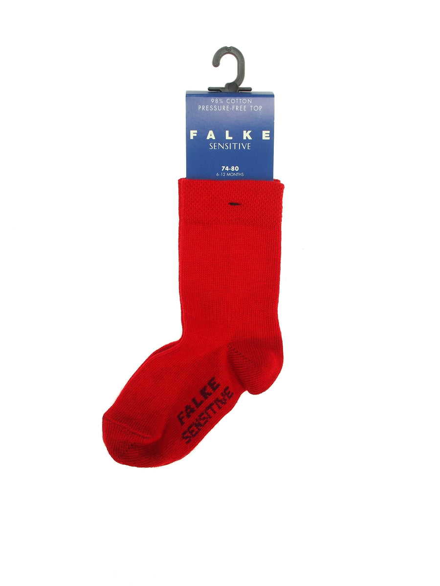 Meias Vermelho para Bebé Menino - Falke