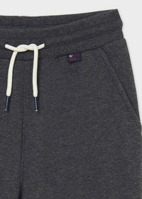 Calça felpa básica punhos Fossil vig (Cinza Escuro)  para Menino - Mayoral