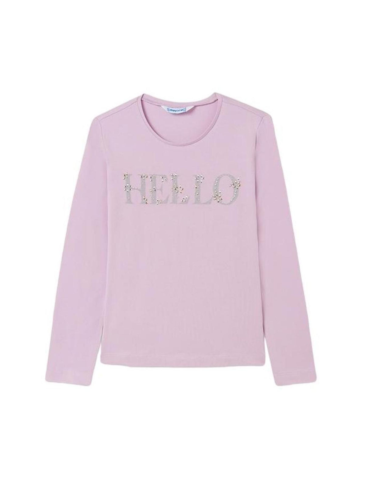 Camiseta básica bebé Lilás (Lilás)  para Menina - Mayoral