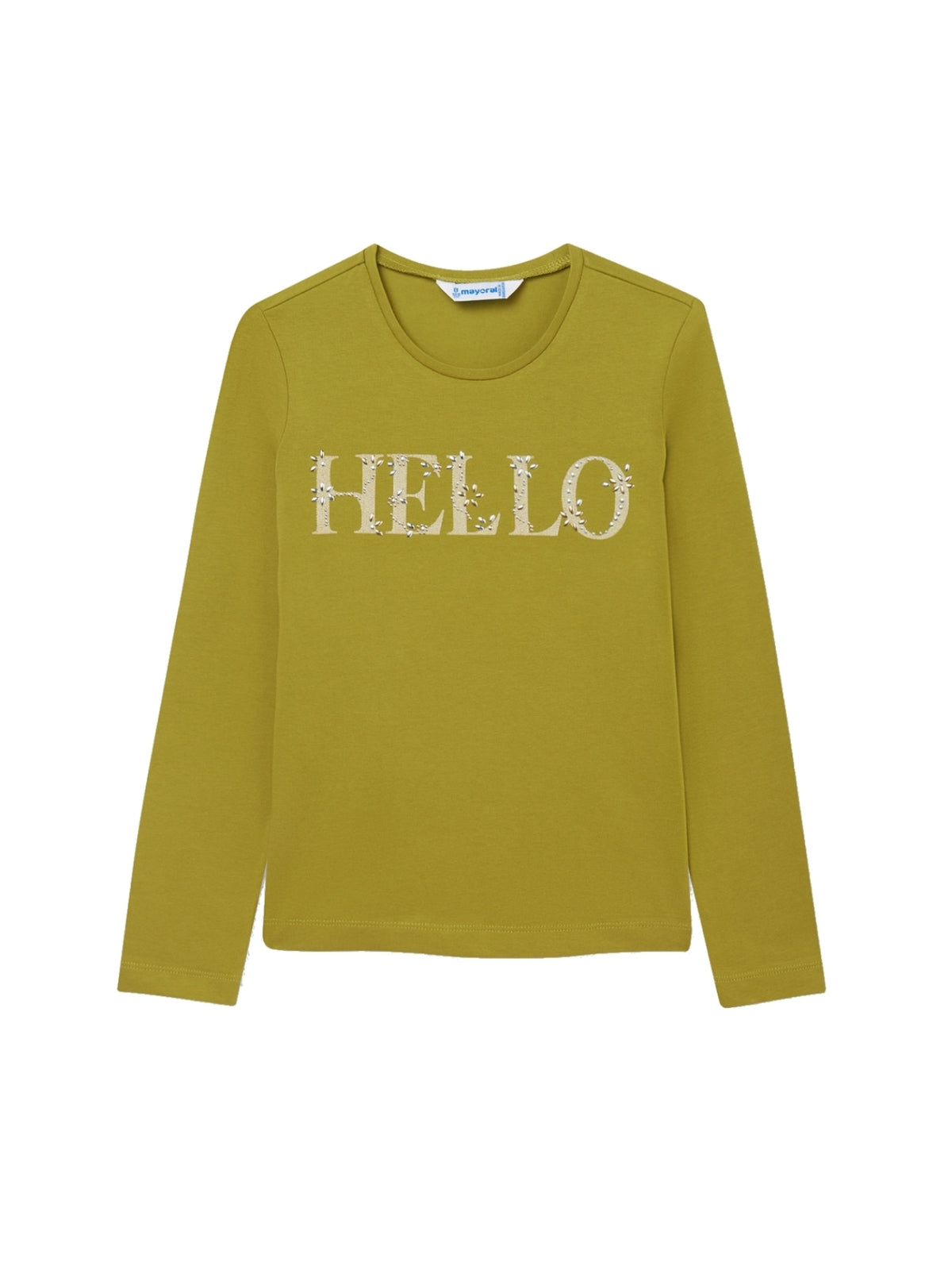 Camiseta básica bebé Azeitona (Azeitona)  para Menina - Mayoral