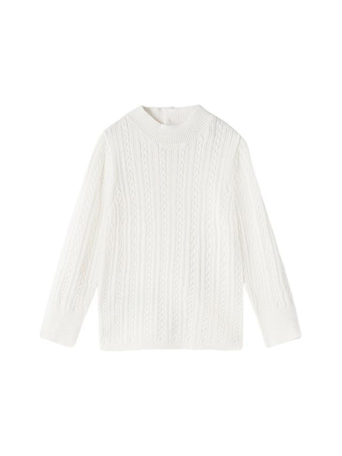 Camisola tricot Crú (Creme / Pérola)  para Bebé Menina - Mayoral