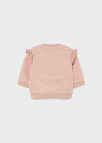 Sweat acolchoada Maquilhage (Rosa Bébé)  para Bebé Menina - Mayoral