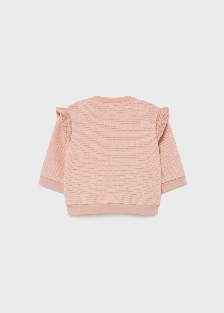 Sweat acolchoada Maquilhage (Rosa Bébé)  para Bebé Menina - Mayoral