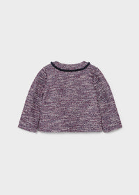Jaqueta Framboesa (Vermelho Escuro)  para Bebé Menina - Mayoral