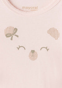 Set 2 bodys Rosa baby (Rosa Bébé)  para Bebé Menina - Mayoral