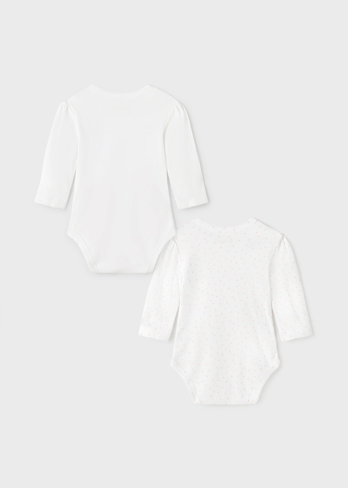 Set 2 bodys Branco (Branco)  para Bebé Menina - Mayoral