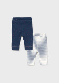 Pack 2 leggings True navy (Marinho)  para Bebé Menina - Mayoral