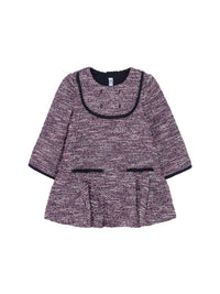 Vestido Framboesa (Vermelho Escuro)  para Bebé Menina - Mayoral
