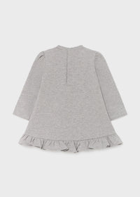 Vestido felpa boneca Prata vig (Cinza Claro)  para Bebé Menina - Mayoral
