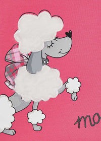 Camiseta serigrafiada Fúcsia (Fúcsia)  para Menina - Mayoral