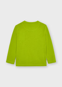 Camisola "skater" Pêra (Verde Alface)  para Menino - Mayoral