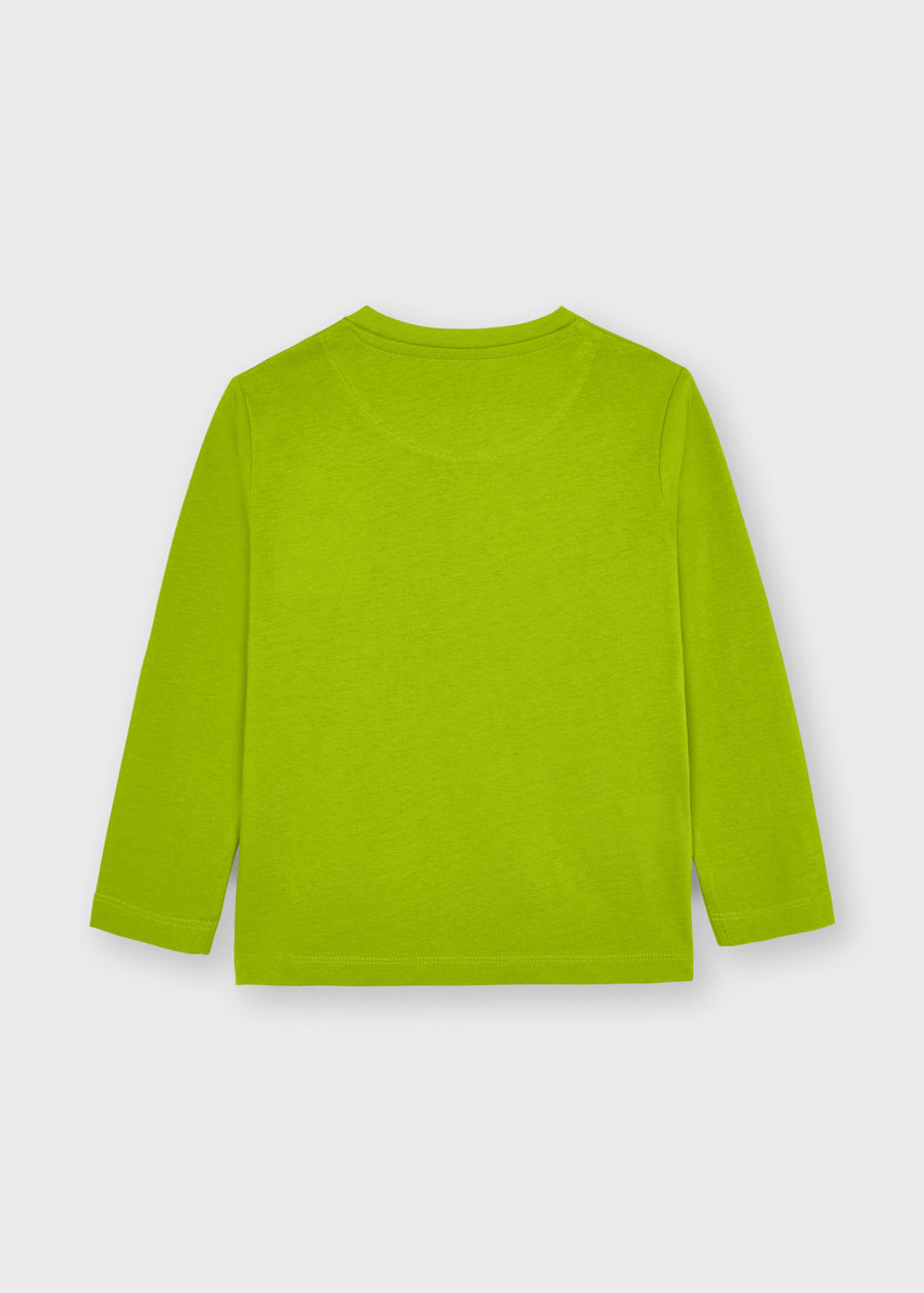Camisola "skater" Pêra (Verde Alface)  para Menino - Mayoral