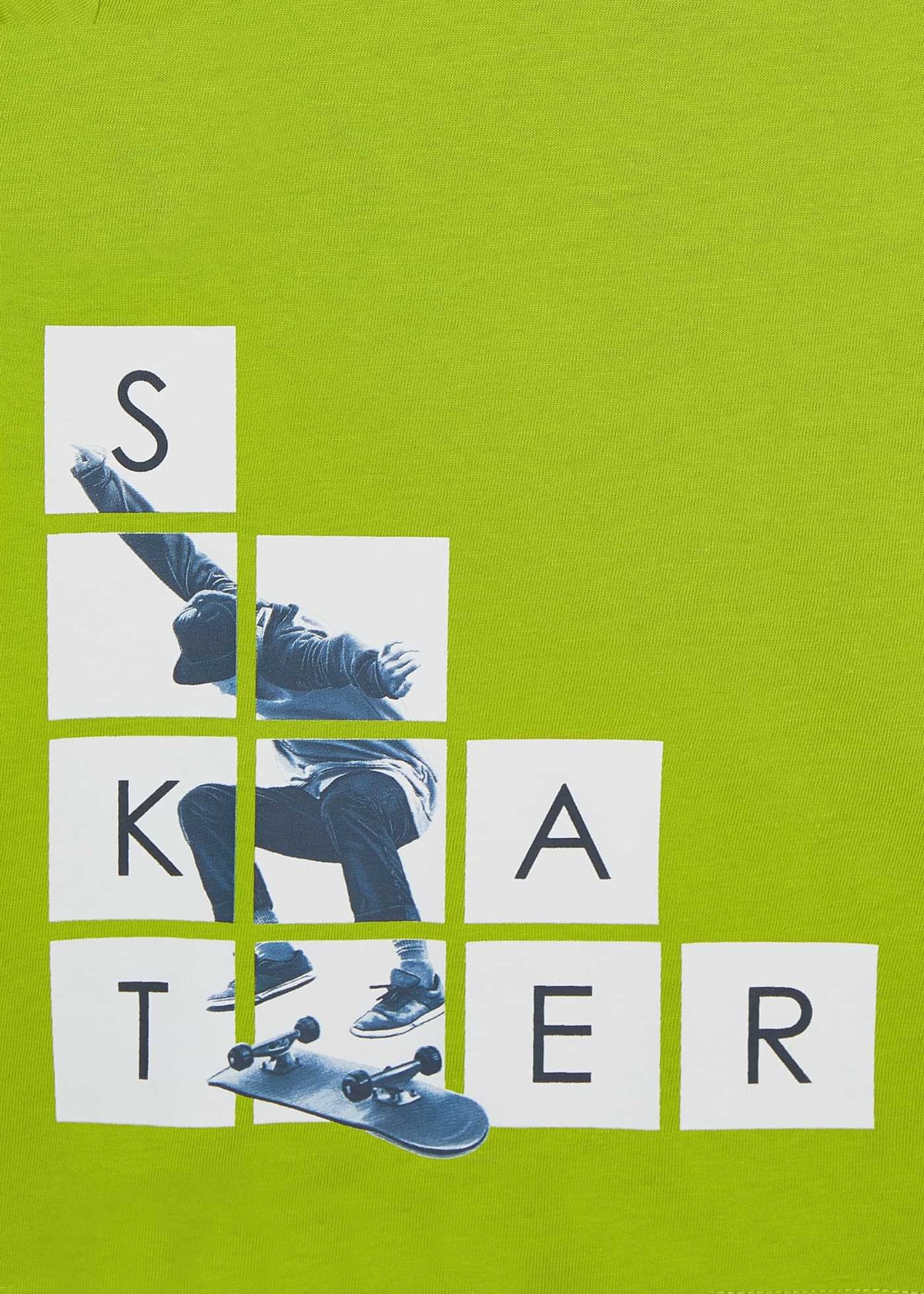 Camisola "skater" Pêra (Verde Alface)  para Menino - Mayoral