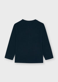 Camisola esquiadores Blue black (Marinho)  para Menino - Mayoral