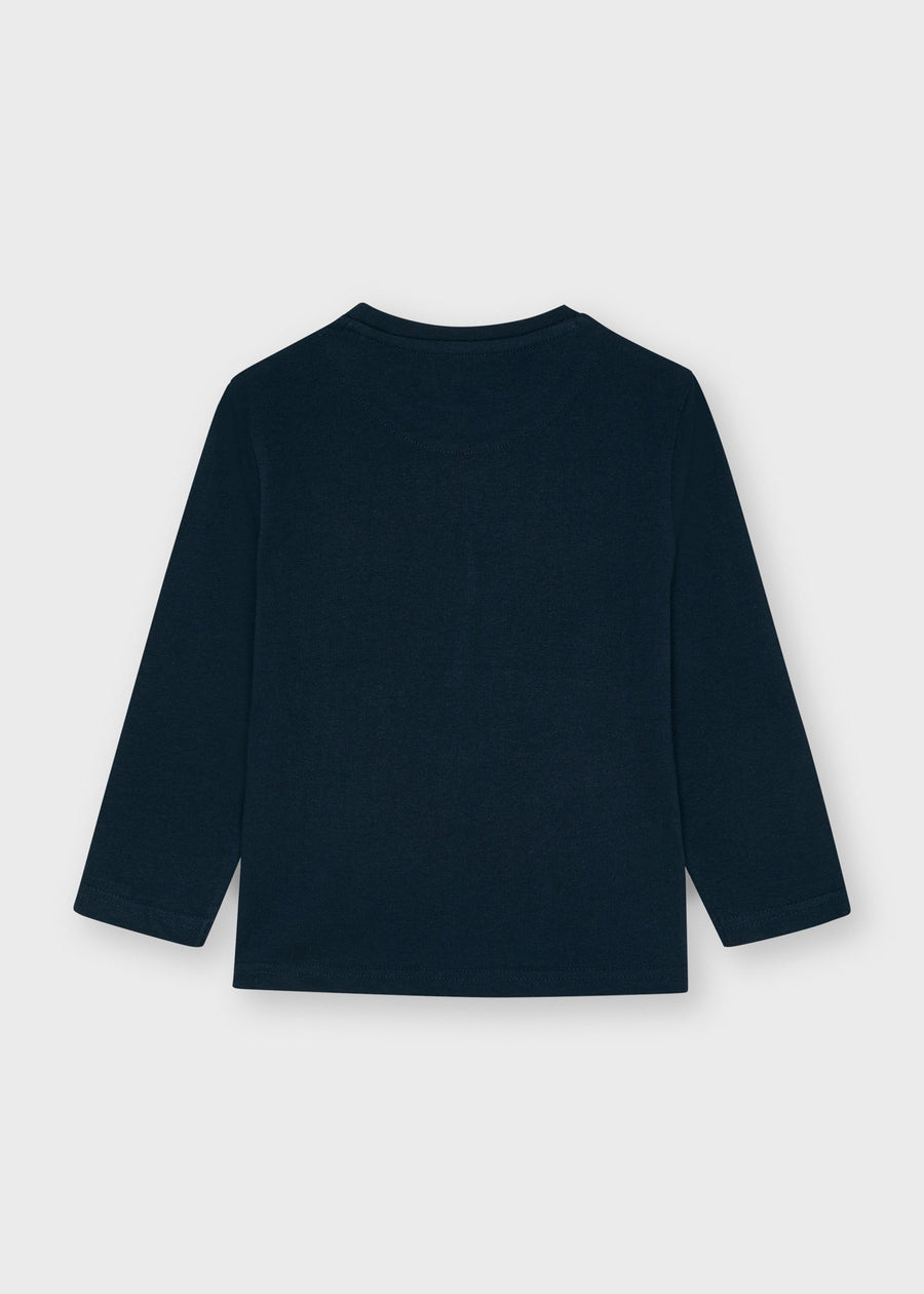 Camisola esquiadores Blue black (Marinho)  para Menino - Mayoral